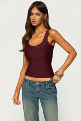 Akina Bandage Knit Tank Top