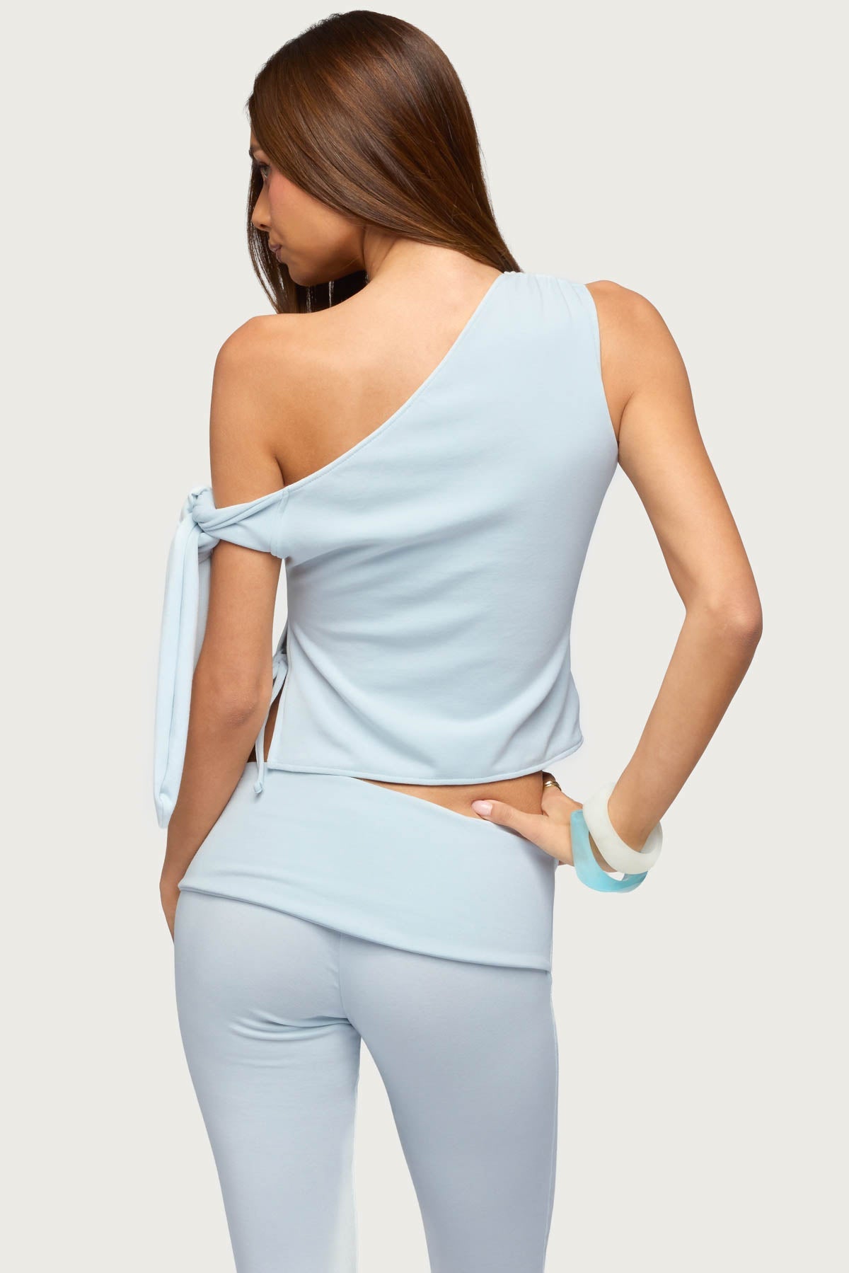 Adara Tied One Shoulder Top