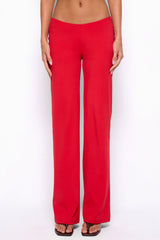 Anika Scooped Straight Leg Pants